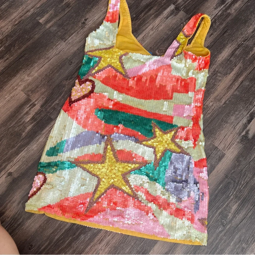 Sequin star and heart dress - Picture 8 of 13